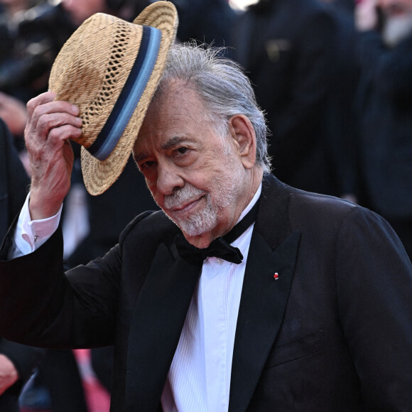 Pour la projection de "Megalopolis".
Francis Ford Coppola à la projection de "Megalopolis", Festival de Cannes, 16 mai 2024. Photo : Doug Peters/PA Wire