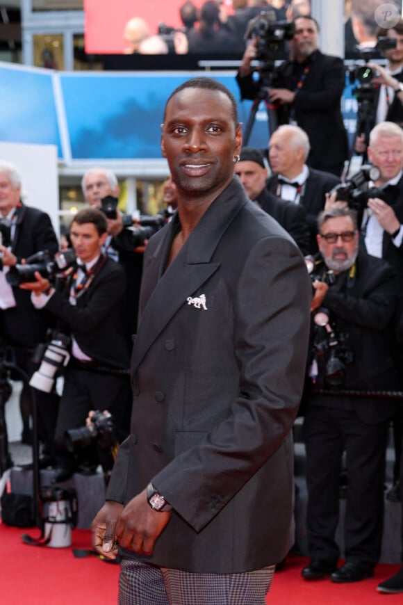 Omar Sy - Montée des marches du film " Megalopolis " lors du 77ème Festival International du Film de Cannes, au Palais des Festivals à Cannes. Le 16 mai 2024 © Jacovides-Moreau / Bestimage 