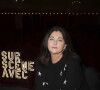 Exclusif - Cristiana Reali lors du tournage de l'émission "Sur scène avec" au théâtre des Bouffes Parisiens à Paris le 2 mai 2024. © Jack Tribeca / Bestimage