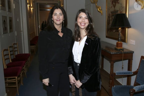 Exclusif - Cristiana Reali et Pauline Susini - Réception en l'honneur des nommés aux Molières au Ministère de la Culture à Paris, France, le 25 Avril 2024. La cérémonie récompensant le monde du théâtre aura lieu le 6 mai 2024 aux Folies Bergère. © Bertrand Rindoff / Bestimage 