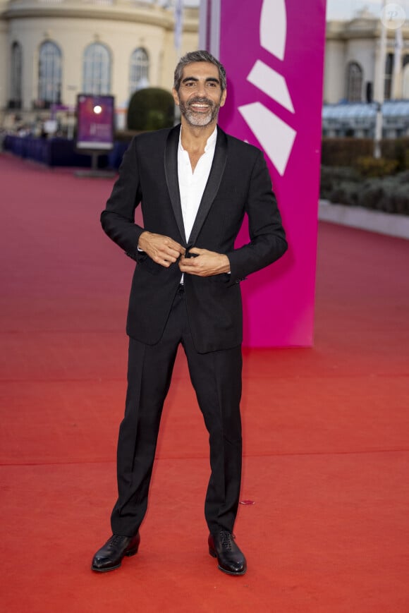 Ary Abittan lors de la première du film "L'amour c'est mieux que la vie" lors de la 47éme édition du Festival du Cinéma Américain de Deauville le 9 septembre 2021. © Olivier Borde / Bestimage