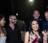 Exclusif - Chin Bottineli, Anggun, son mari Christian Kretschmar, Vincent Niclo, Chimene Badi - Backstage - Enregistrement de l'émission "La chanson secrète", présentée par N.Aliagas et diffusée le 29 décembre sur TF1 © Guillaume Gaffiot-Cyril Moreau / Bestimage 