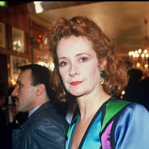 Dominique Lavanant aux Césars en 1989.