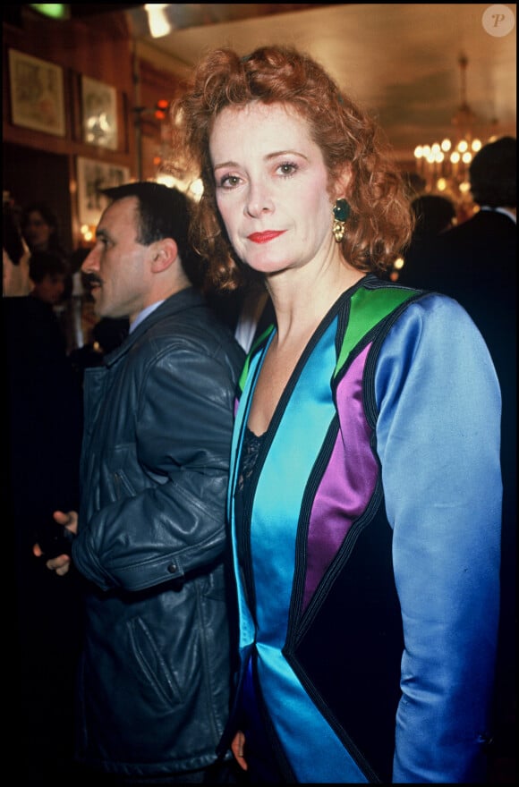 Dominique Lavanant aux Césars en 1989.