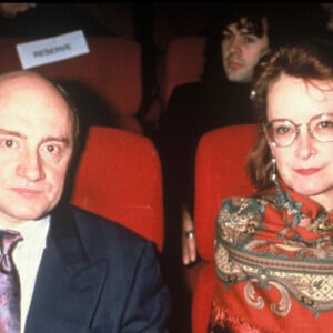 Michel Blanc et Dominique Lavanant en 1990.