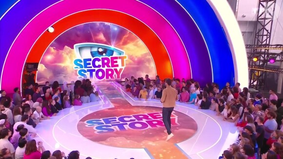 Des candidats, non prévus dans le casting initial, ont été repêchés
Christophe Beaugrand sur le plateau de "Secret Story"