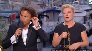 VIDEO Bertrand Chameroy va trop loin en plein direct dans C à vous, Anne-Elisabeth Lemoine quitte la table