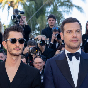 Pierre Niney, Laurent Lafitte - Montée des marches du film " Le comte de Monte-Cristo " lors du 77ème Festival International du Film de Cannes, au Palais des Festivals à Cannes. Le 22 mai 2024 © Olivier Borde / Bestimage 