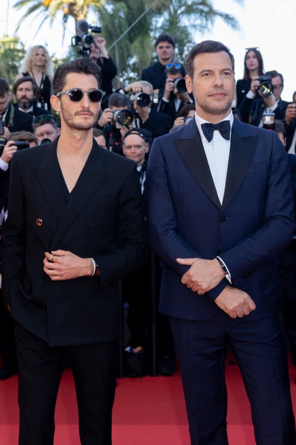 Pierre Niney, Laurent Lafitte - Montée des marches du film " Le comte de Monte-Cristo " lors du 77ème Festival International du Film de Cannes, au Palais des Festivals à Cannes. Le 22 mai 2024 © Olivier Borde / Bestimage 