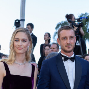 Pierre Casiraghi et sa femme Beatrice Borromeo - Montée des marches du film " Le comte de Monte-Cristo " lors du 77ème Festival International du Film de Cannes, au Palais des Festivals à Cannes. Le 22 mai 2024 © Olivier Borde / Bestimage 