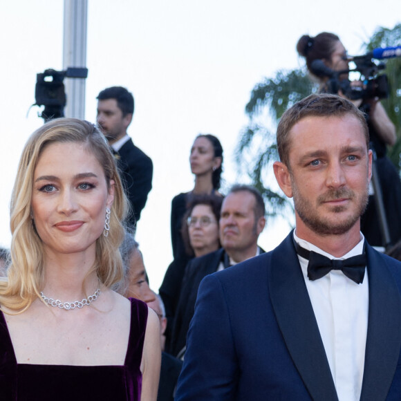 Pierre Casiraghi et sa femme Beatrice Borromeo - Montée des marches du film " Le comte de Monte-Cristo " lors du 77ème Festival International du Film de Cannes, au Palais des Festivals à Cannes. Le 22 mai 2024 © Olivier Borde / Bestimage 