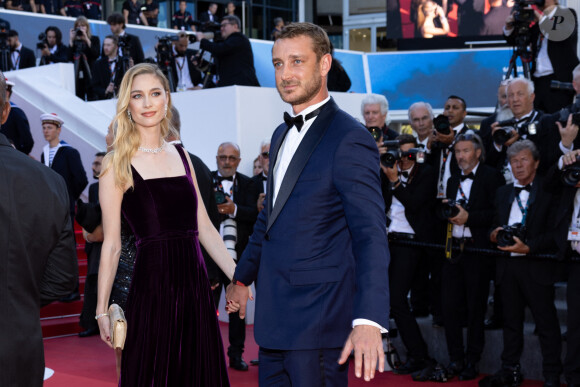 Beatrice Borromeo et son mari Pierre Casiraghi - Montée des marches du film " Le comte de Monte-Cristo " lors du 77ème Festival International du Film de Cannes, au Palais des Festivals à Cannes. Le 22 mai 2024 © Jacovides-Moreau / Bestimage 