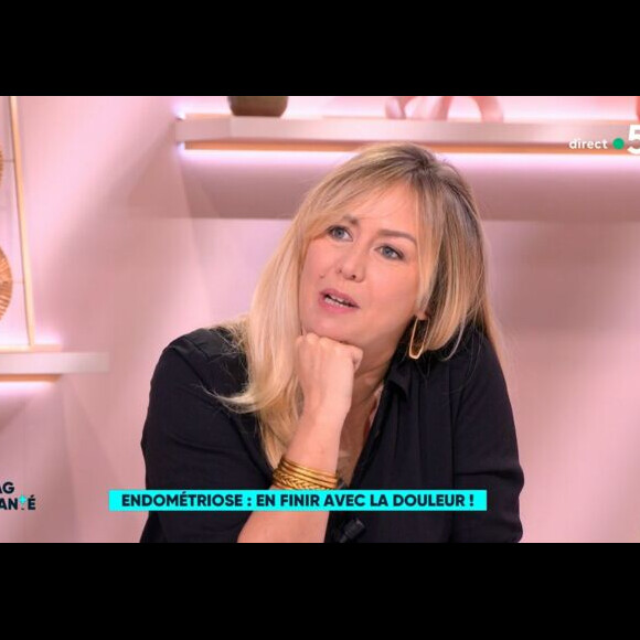 Elle a ensuite rejoint "Le Magazine de la santé" sur France 5
Enora Malagré sur le plateau du "Magazine de la santé"