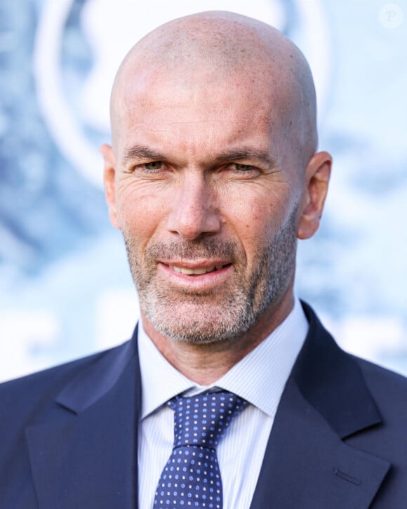 Zinedine Zidane à Los Angeles.