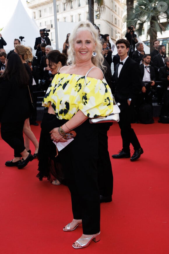 Judith Hazanavicius - Montée des marches du film " La plus précieuse des marchandises " lors du 77ème Festival International du Film de Cannes, au Palais des Festivals à Cannes. Le 24 mai 2024 © Jacovides-Moreau / Bestimage 