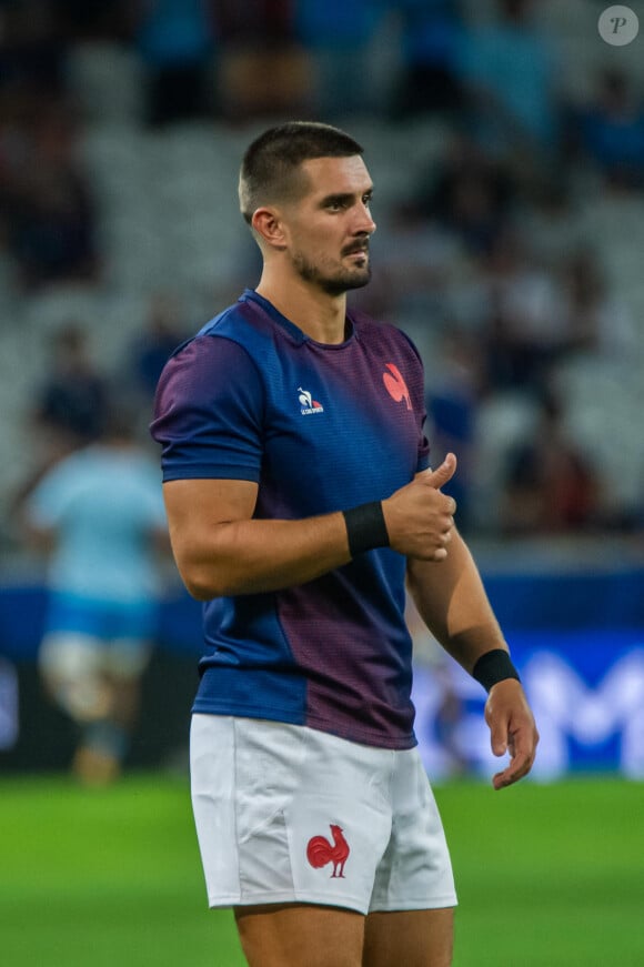 Thomas Ramos (XV de France) - Coupe du Monde de Rugby France 2023 du match de Poule A entre la France et l'Uruguay (27-12) au stade Pierre-Mauroy à Lille le 14 septembre 2023. 