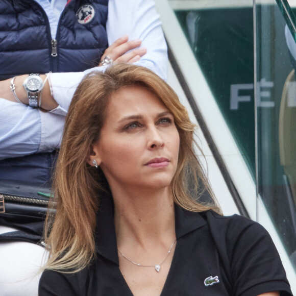 Grande amatrice de tennis, Ophélie Meunier a elle aussi assisté au spectacle
Ophelie Meunier - Célébrités dans les tribunes des Internationaux de France de tennis de Roland Garros 2024 à Paris le 26 mai 2024. © Moreau-Jacovides/Bestimage