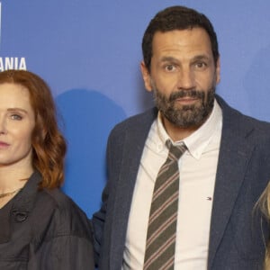 Marie Denarnaud, Audrey Fleurot, Mehdi Nebbou, Cypriane Gardin, Beéangere McNeese de la série HPI - 6 ème édition du Festival Séries Mania à Lille, France, le 18 mars 2023. © Christophe Aubert via Bestimage 