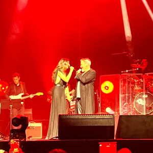 Hiba Tawaji et Florent Pagny - Concert unique de Hiba Tawaji (la femme de I.Maalouf) à l'Olympia à Paris le 29 mai 2024.