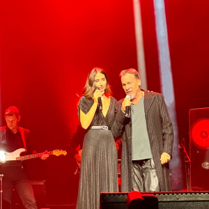 Hiba Tawaji et Florent Pagny - Concert unique de Hiba Tawaji (la femme de I.Maalouf) à l'Olympia à Paris le 29 mai 2024.