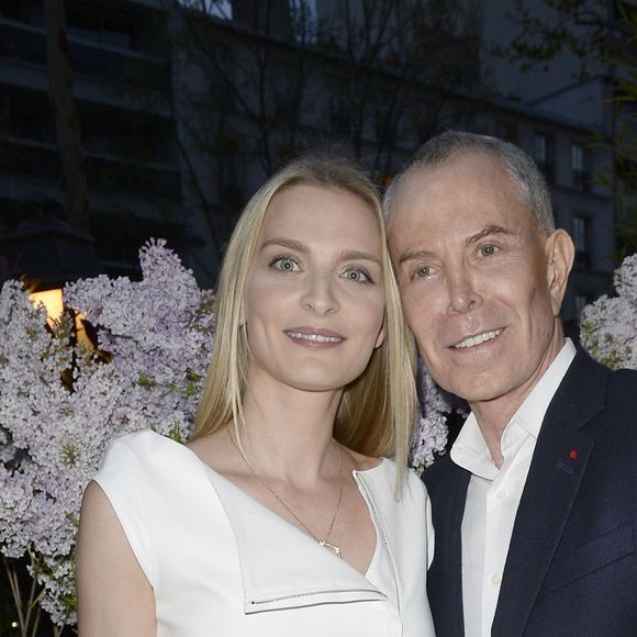 Sarah Marshall et Jean-Claude Jitrois - Prix de la Closerie des Lilas 2014 à Paris, le 8 avril 2014.