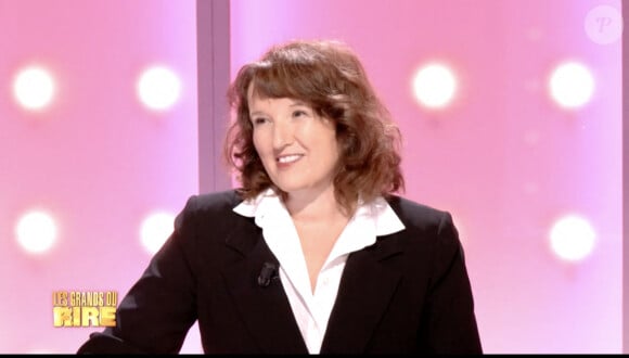 Première émission "Les Grands du Rire" présentée par Bernard Montiel et Isabelle Morizet et diffusée le 1er juin sur C8 avec comme invitée Anne Roumanoff.