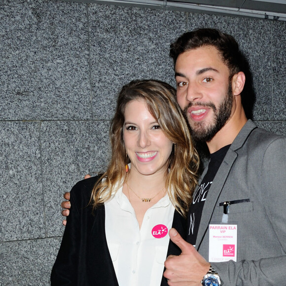 Léa François et Marwan Berreni assistent à la 11e cérémonie du Prix Ambassadeur de l'association ELA à la Cité des Sciences et de l'Industrie à Paris, France, le 1er juin 2016. Aurore Marechal/ABACAPRESS.COM