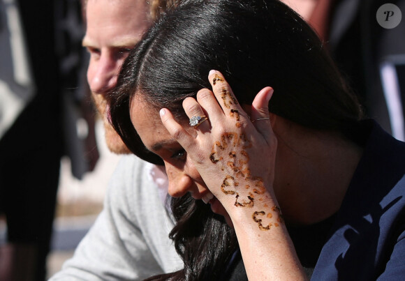 Bague de Meghan Markle, en 2019.