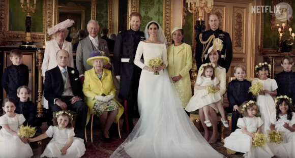 Reste à savoir si certaines grandes têtes de la Couronne vont tout de même envoyer un message ou orchestrer un appel pour le troisième anniversaire de Lilibet... 
Le prince Harry et Meghan Markle - Images du documentaire Netflix "Harry & Meghan". La série comporte six parties et couvre la relation du couple depuis leurs premières fréquentations jusqu'à leur décision de prendre du recul en tant que membres actifs de la famille royale britannique et leurs activités ultérieures. 