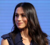 Lilibet de Sussex (Lilibet Diana), dite Lili, née Lilibet Mountbatten-Windsor est bien née. Là-dessus pas de doute !
Meghan Markle lors du premier forum annuel de la Fondation Royale à Londres