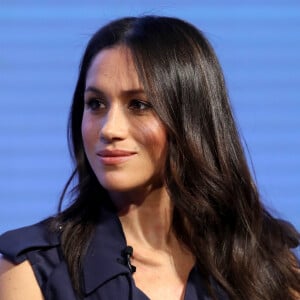 Lilibet de Sussex (Lilibet Diana), dite Lili, née Lilibet Mountbatten-Windsor est bien née. Là-dessus pas de doute !
Meghan Markle lors du premier forum annuel de la Fondation Royale à Londres