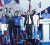 C'est la question que l'on se pose ici.
Marine Le Pen et Jordan Bardella - Meeting du Rassemblement National pour les élections européennes à Paris. Le 2 juin 2024 © Jonathan Rebboah / Panoramic / Bestimage