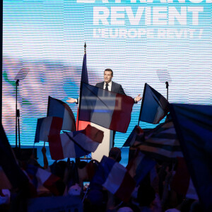 et président du Rassemblement National ?
Meeting des élections européennes de Jordan Bardella, président du Rassemblement national (RN), au dôme de Paris, le 2 juin 2024. © Stéphane Lemouton / Bestimage 