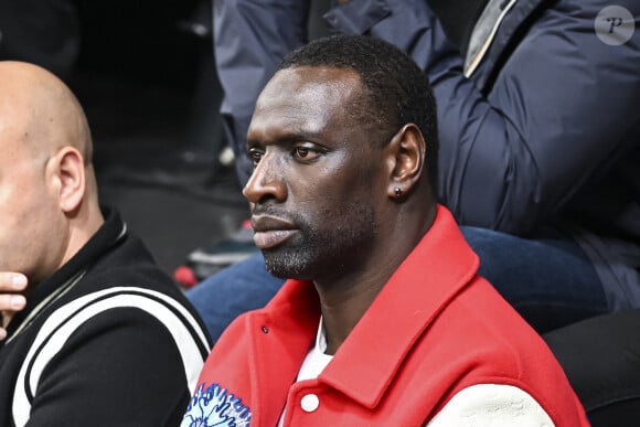 Omar Sy lors du match de basket du championnat de France, Betclic élite entre Paris et Metropolitans 92 (Mets ou Boulogne-Levallois) le 16 mai 2023 à Levallois. Victor Joly/ABACAPRESS.COM