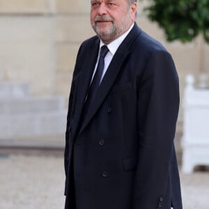 Éric Dupond-Moretti - Dîner d'état en l'honneur du président des Etats-Unis et sa femme au palais de l'Elysée à Paris, à l'occasion de leur visite officielle en France. Le 8 juin 2024 © Jacovides-Moreau / Bestimage 