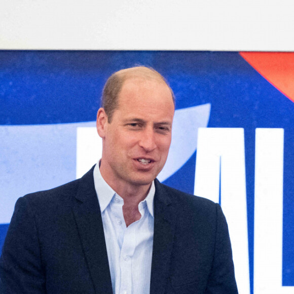 Prince William et Gareth Southgate - Le prince William est allé à la rencontre de l'équipe britannique de football avant l'Euro le 14 juin prochain, dans leur centre d'entraînement de St George's Park à Burton upon Trent. 10 juin 2024. @ Paul Cooper/Daily Telegraph/PA Wire.