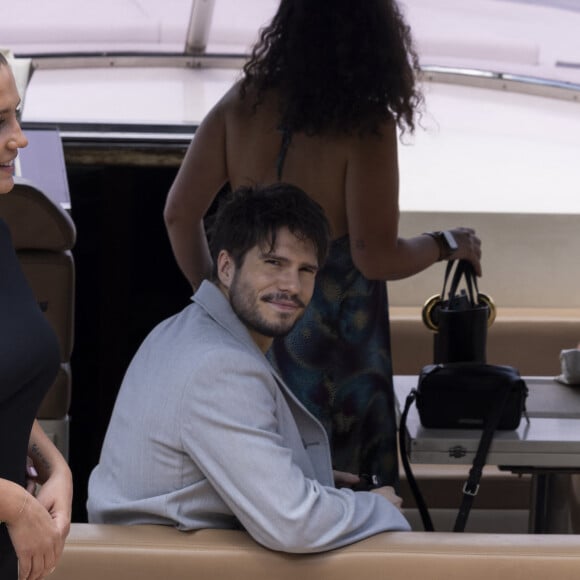 Adèle Exarchopoulos et François Civil - Arrivées au défilé de mode Jacquemus Cruise "La Casa" à la Casa Malaparte à Capri, Italie, le 10 juin 2024. © Borde-Da Silva/Bestimage 