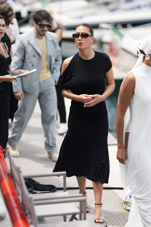 François Civil et Adèle Exarchopoulos - Arrivées au défilé de mode Jacquemus Cruise "La casa" à la Casa Malaparte à Capri. Le 10 juin 2024 © Tiziano Da Silva-Olivier Borde / Bestimage 