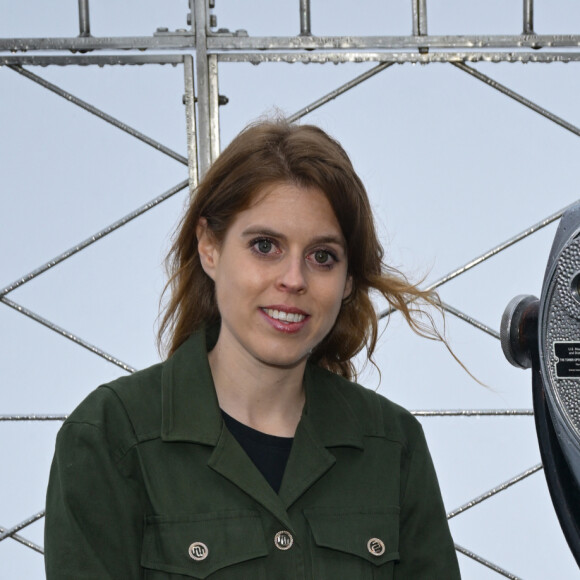 Princesse Beatrice d'York éclaire l'Empire State Building en partenariat avec Outward Bound pour lever des fonds pour l'éducation. @ Lev Radin/Pacific Press