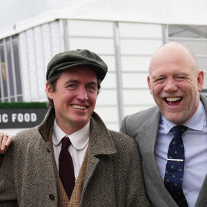 La princesse Beatrice d'York, son mari Edoardo Mapelli Mozzi avec Zara et Mike Tindall - Les membres de la famille royale d'Angleterre assistent au Cheltenham Festival, les courses de Cheltenham - jour 3 le 14 mars 2024. 