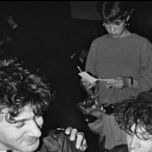 Etienne Daho et Nicola Sirkis avec Françoise Hardy aux Victoires de la musique (archives)