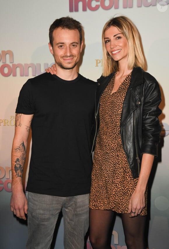 Hugo Clément et sa compagne Alexandra Rosenfeld (Miss France 2006) - Avant-première du film "Mon Inconnue" au cinéma UGC Normandie à Paris le 1er avril 2019. © Coadic Guirec/Bestimage