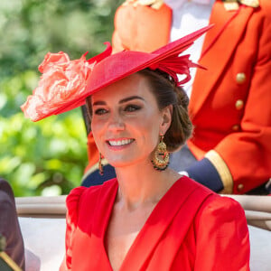 Sophie Rhys-Jones, duchesse d'Edimbourg, Catherine (Kate) Middleton, princesse de Galles - La famille royale britannique au meeting hippique Royal Ascot à Ascot, le 23 juin 2023.