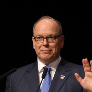 Le prince Albert II de Monaco lors de la soirée d'ouverture de la 63ème édition du Festival de television de Monte-Carlo, Monaco, le 14 juin 2024. © Denis Guignebourg/BestImage 