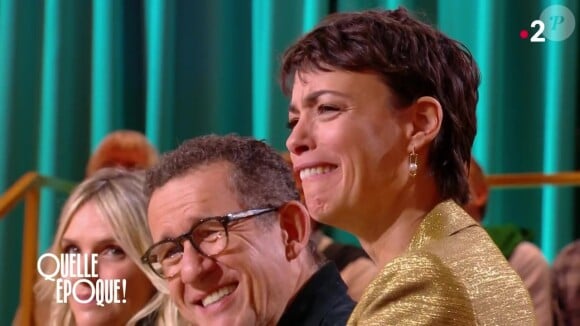 Bérénice Bejo et Dany Boon pleuraient de rire devant la chronique réussie de Philippe Caverivière.