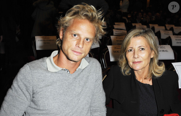 CLAIRE CHAZAL ET ARNAUD LEMAIRE - AVANT-PREMIERE DU FILM "LA SOURCE DES FEMMES" AU THEATRE DU CHATELET  