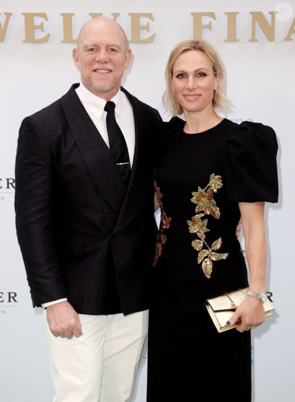 Mike et Zara Tindall - Projection du film Federer: Twelve Final Day, Londres, 13 juin 2024.