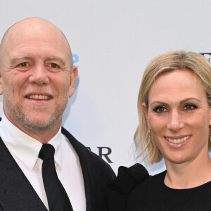 Mike et Zara Tindall - Projection du film Federer: Twelve Final Day, Londres, 13 juin 2024.