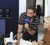 Exclusif - Cyril Hanouna et Sophie Davant - C.Hanouna avec ses chroniqueurs G.Maillet, E.Naulleau, G.Le Bret, V.Benaim, R.Aabou, et les invités du jour, P.Praud, M.Vallet, E.Zemmour et M.Valls, aux commandes de l'émission "On Marche Sur La Tête" diffusée en direct sur les ondes de radio Europe 1, à Paris, France, le 17 juin 2024. © Jack Tribeca/Bestimage 