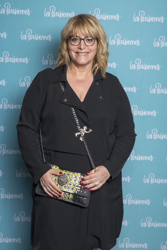 Exclusif - Caroline Diament - Photocall de la première du spectacle "Les Parisiennes" aux Folies Bergères à Paris le 24 mai 2018. © Olivier Borde - Pierre Perusseau/Bestimage 